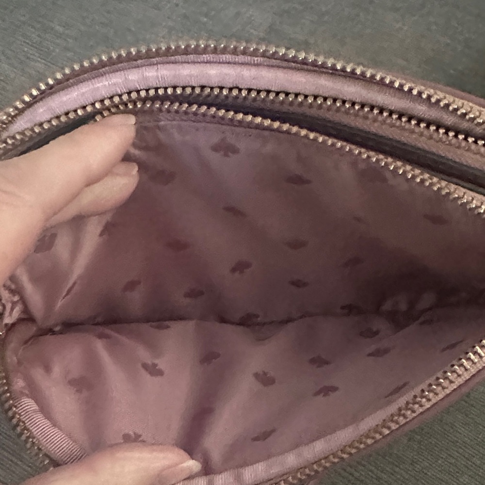 Kate Spade Mauve Quilted Crossbody Bag - Picture 5 of 6